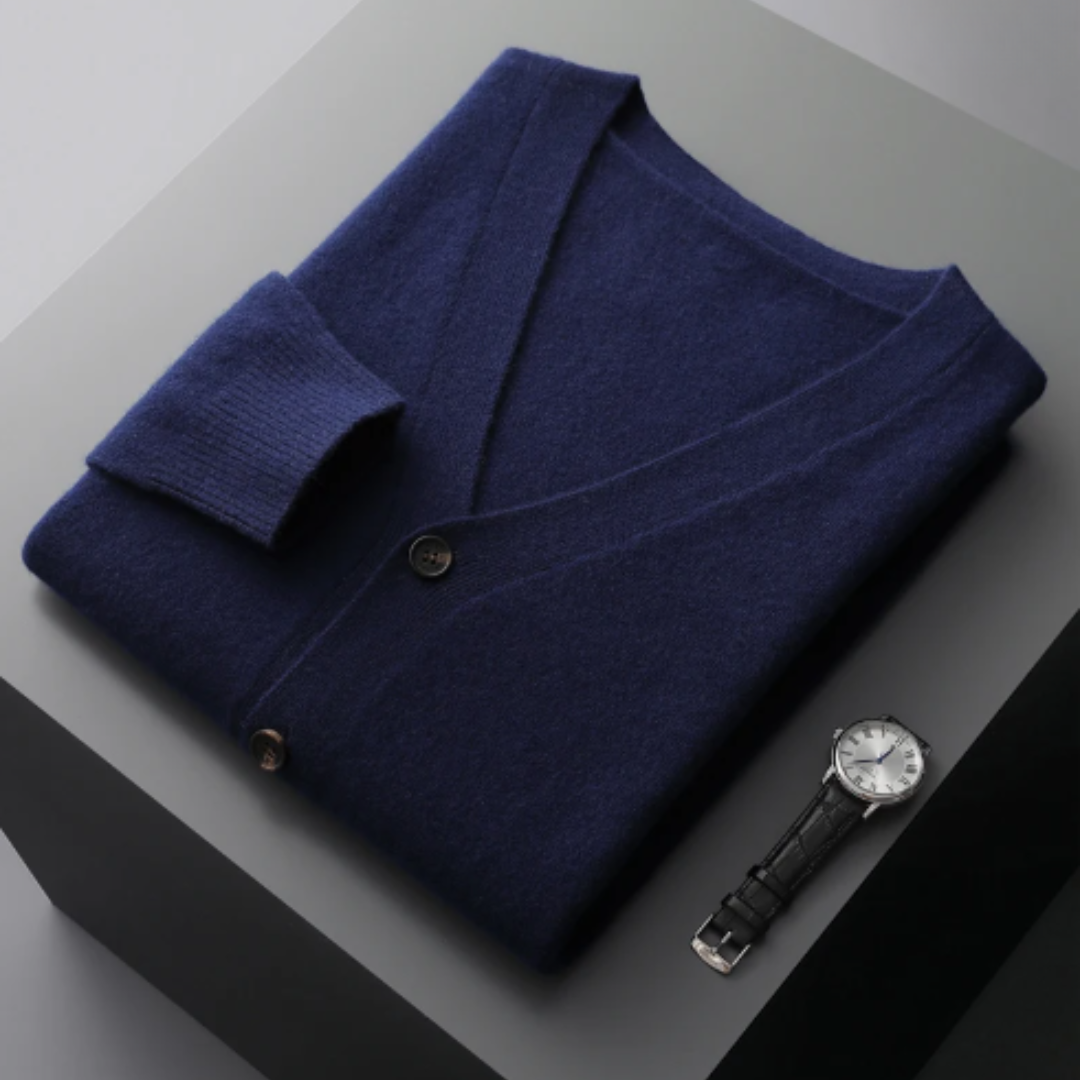 V-Neck Cardigan for Men - Image 11
