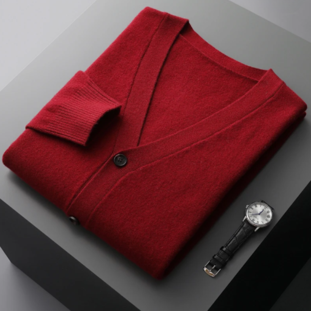 V-Neck Cardigan for Men - Image 14