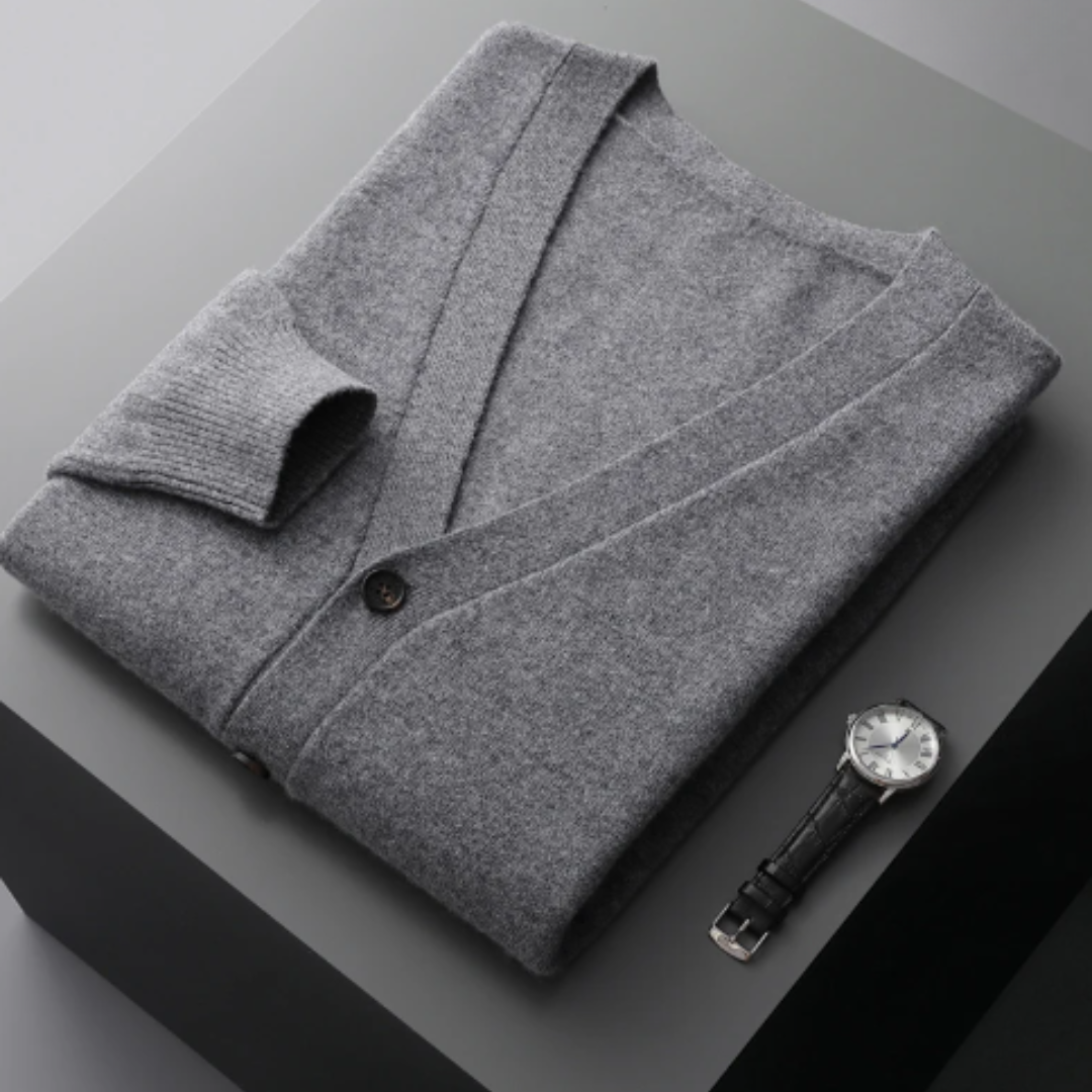 V-Neck Cardigan for Men - Image 10