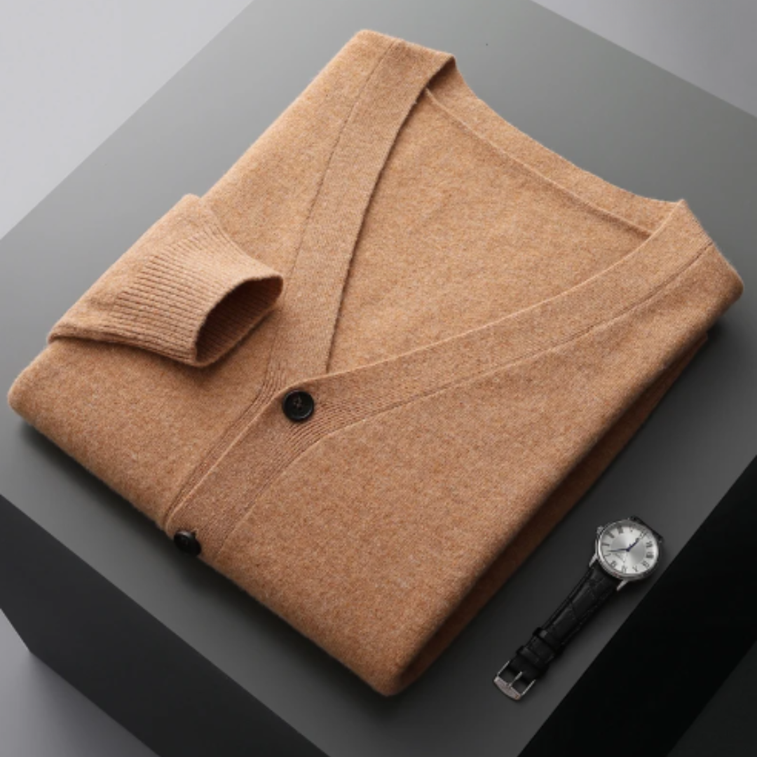 V-Neck Cardigan for Men - Image 16