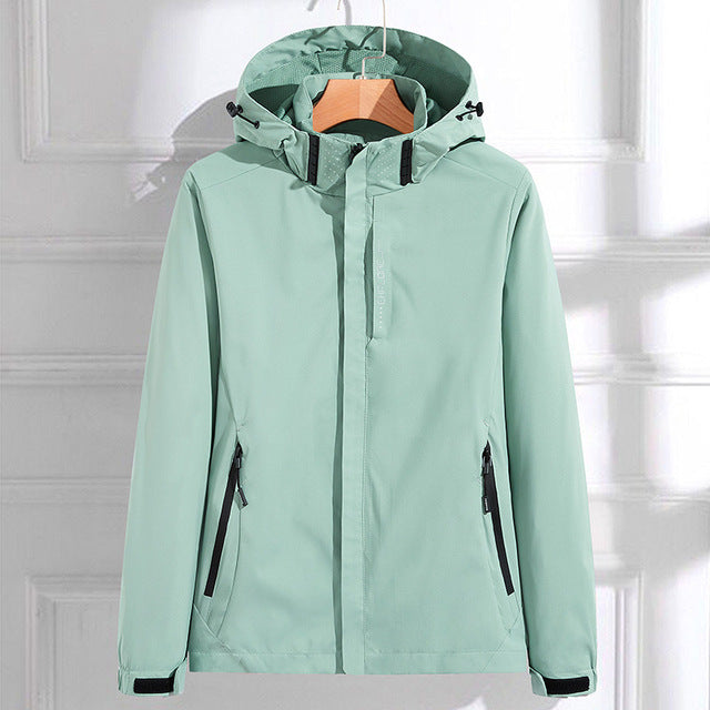 Hooded Rain Jacket for Women - Image 1