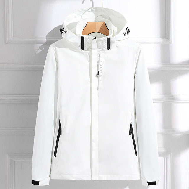 Hooded Rain Jacket for Women - Image 4
