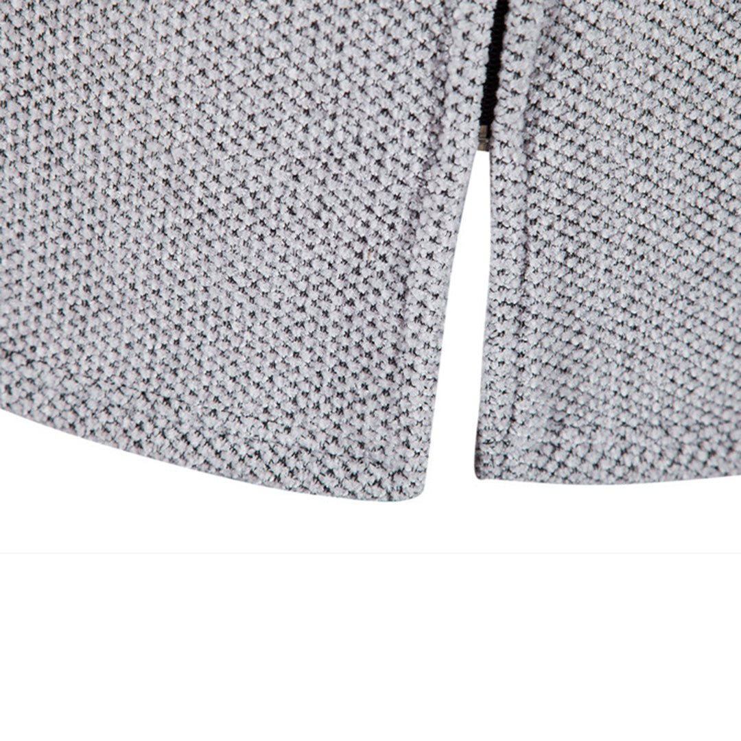 Hooded Knit Coat for Men - Image 16