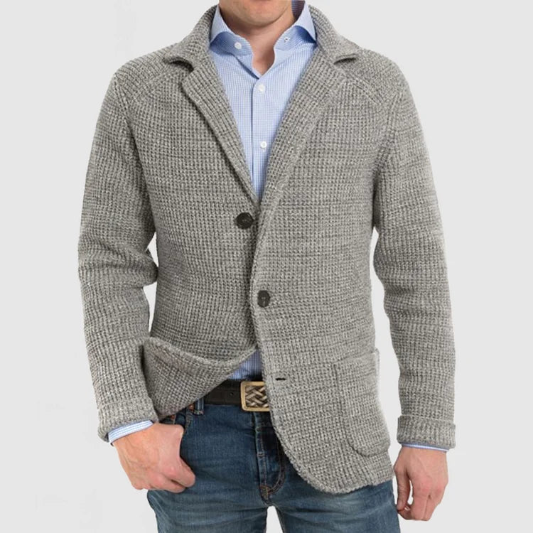 Two-Button Casual Blazer for Men - Image 8