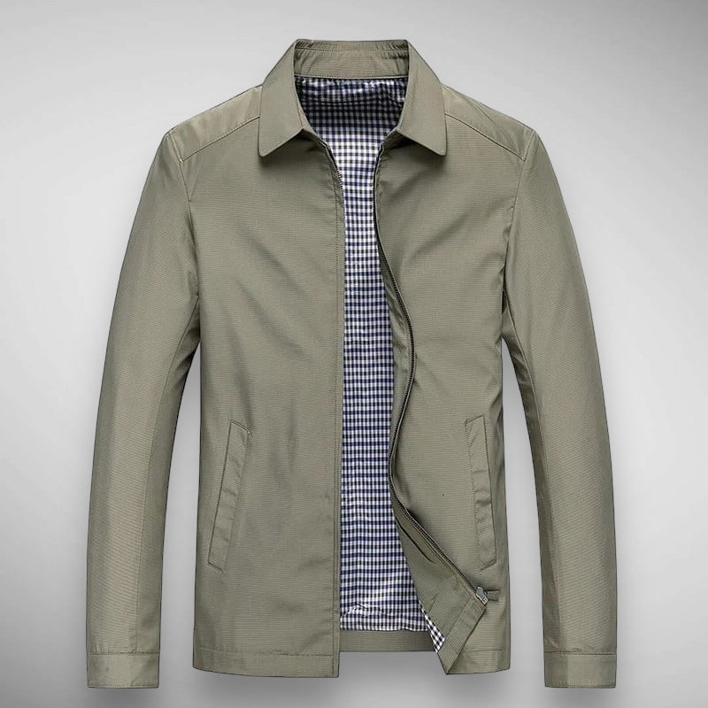 Zip Up Casual Jacket for Men - Image 5