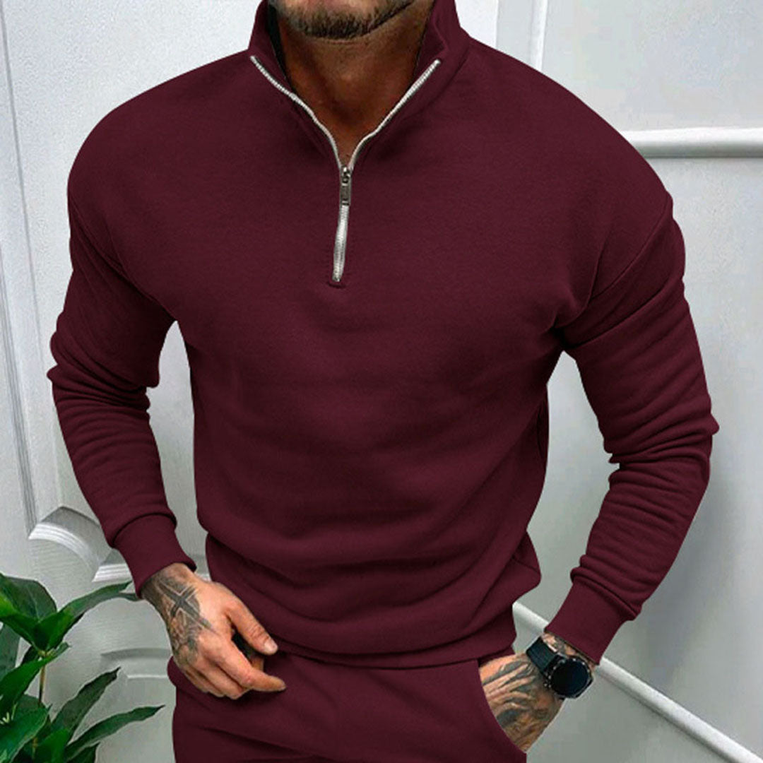 Quarter-Zip Sweater for Men - Image 5