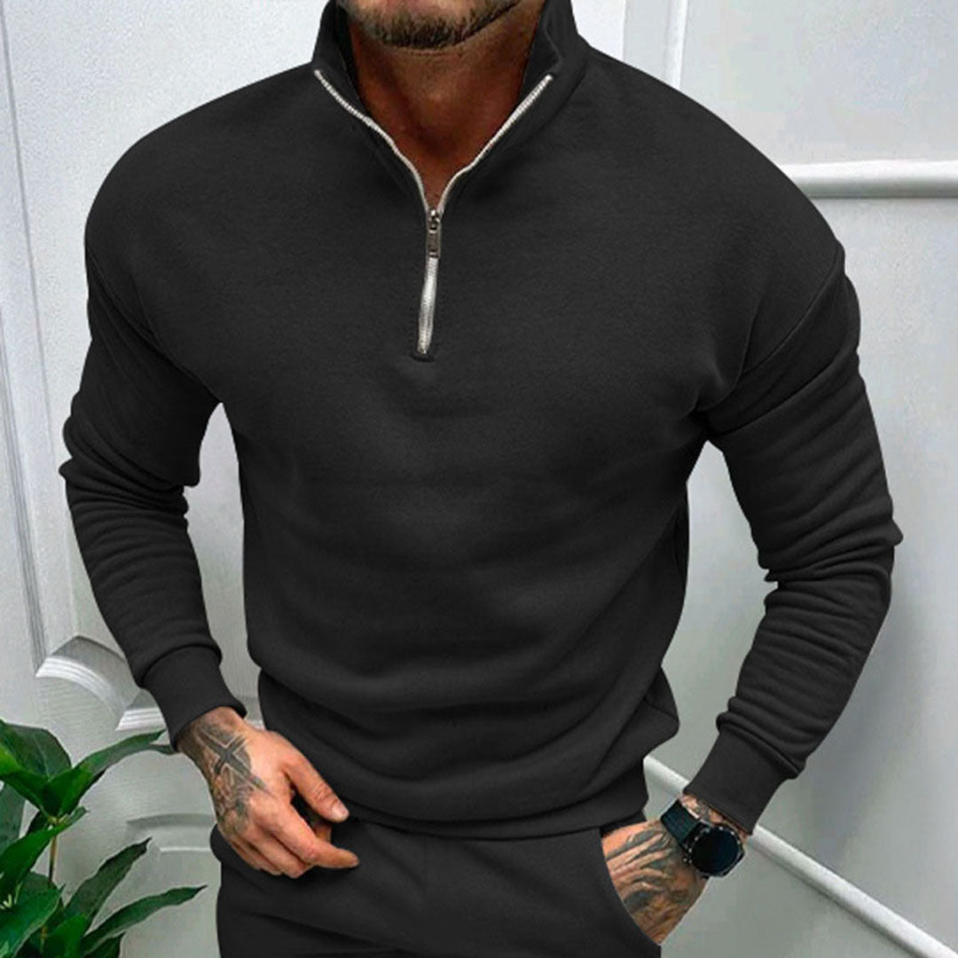 Quarter-Zip Sweater for Men - Image 6
