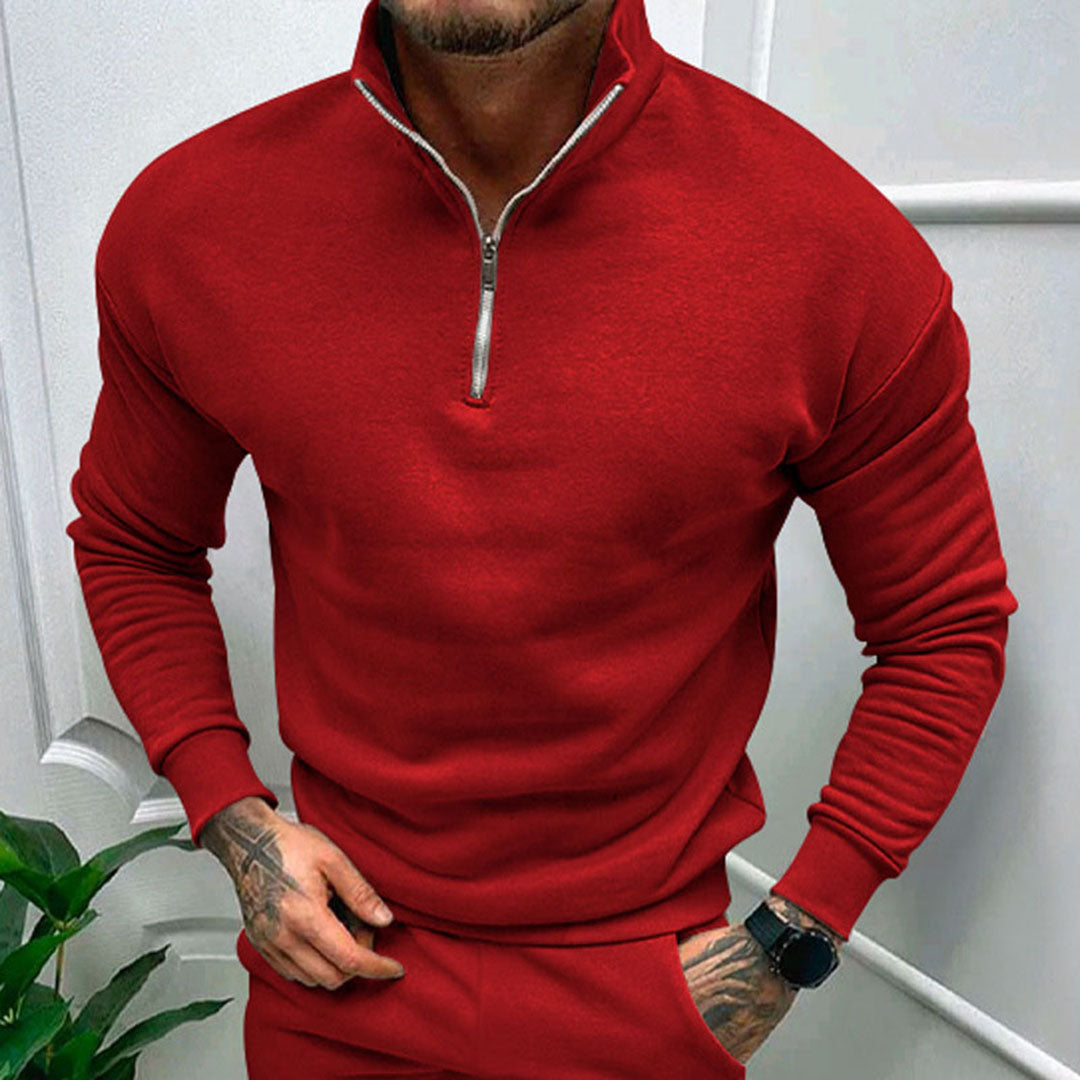 Quarter-Zip Sweater for Men - Image 3