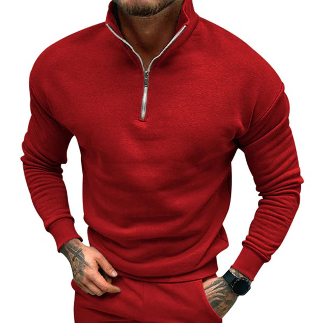 Quarter-Zip Sweater for Men - Image 9
