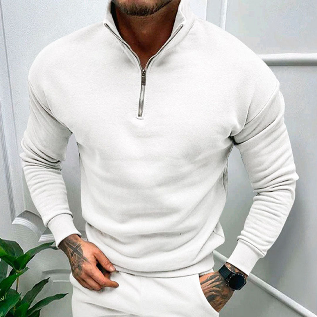 Quarter-Zip Sweater for Men - Image 2