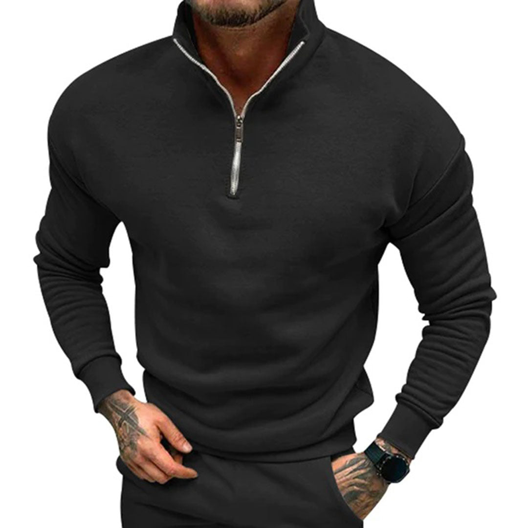 Quarter-Zip Sweater for Men - Image 12