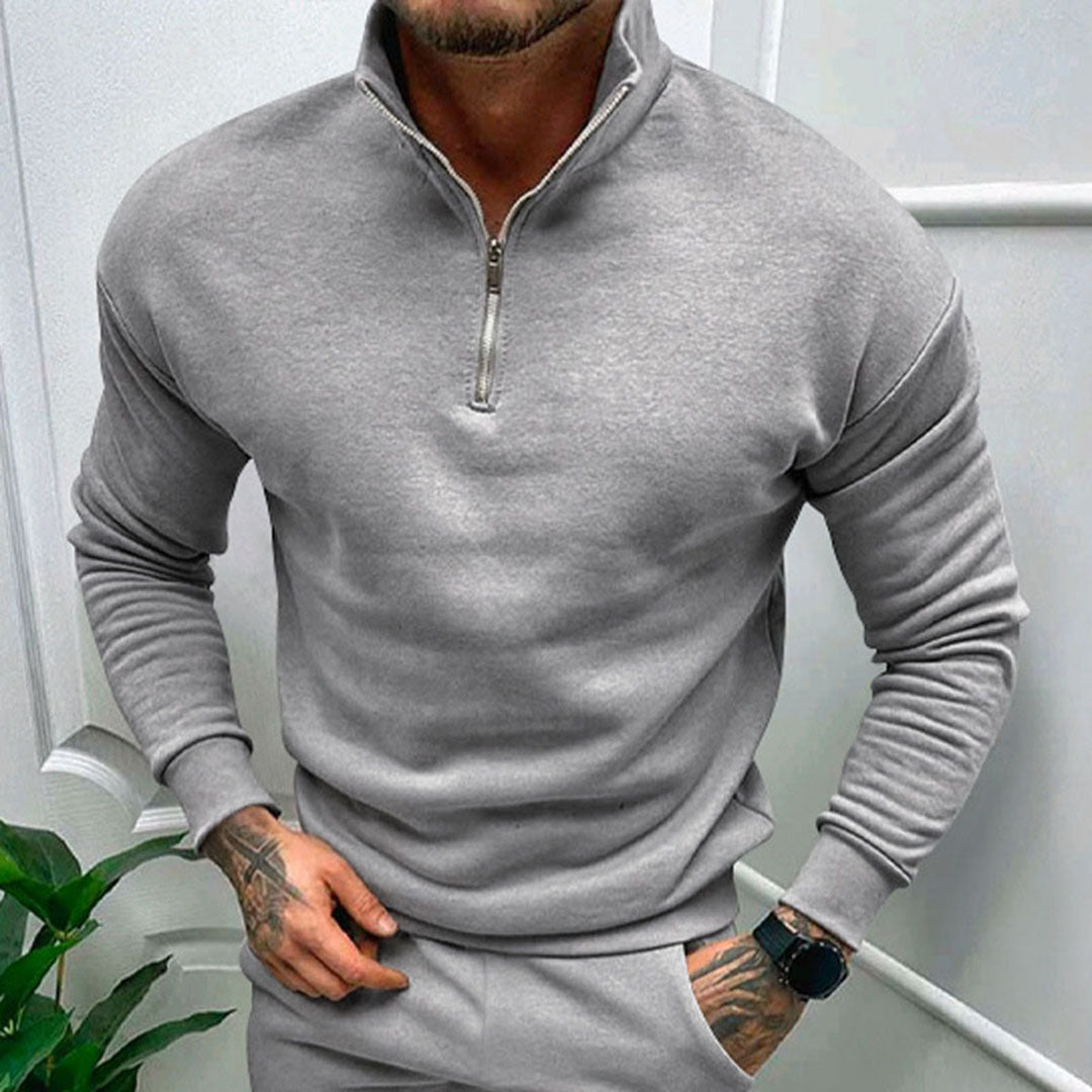 Quarter-Zip Sweater for Men - Image 4
