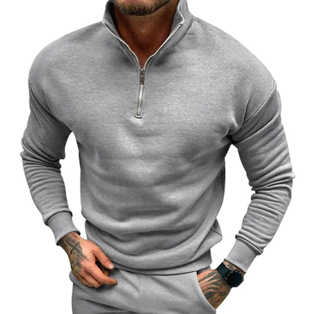 Quarter-Zip Sweater for Men - Image 10