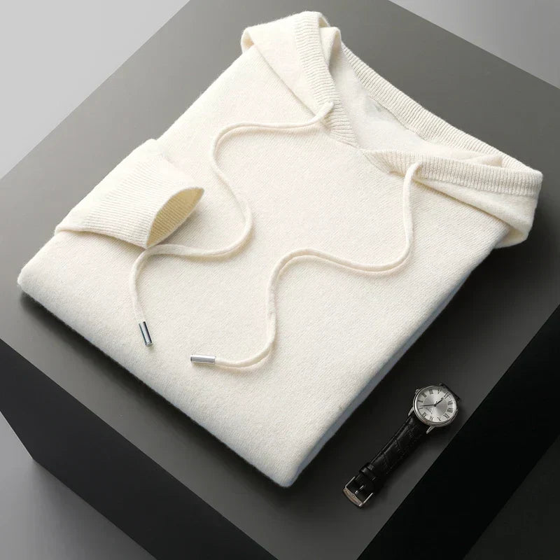 Long Sleeve Sweater Hoodie for Men - Image 4