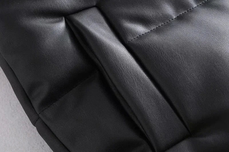 Quilted Puffer Vest for Women - Image 3