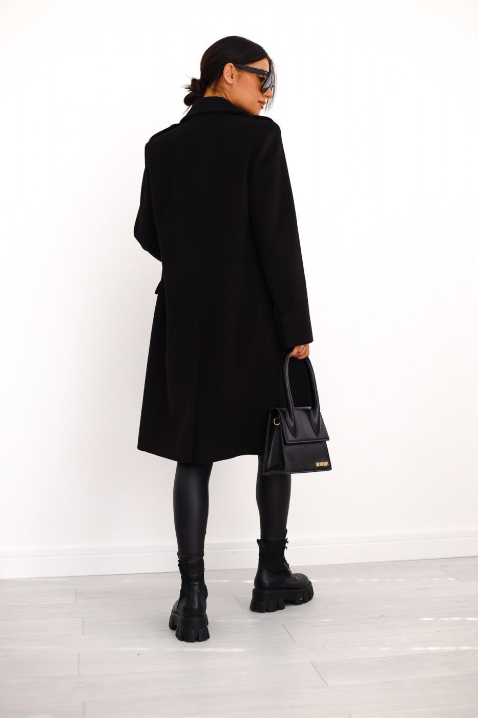 Double-Breasted Long Coat for Women - Image 2