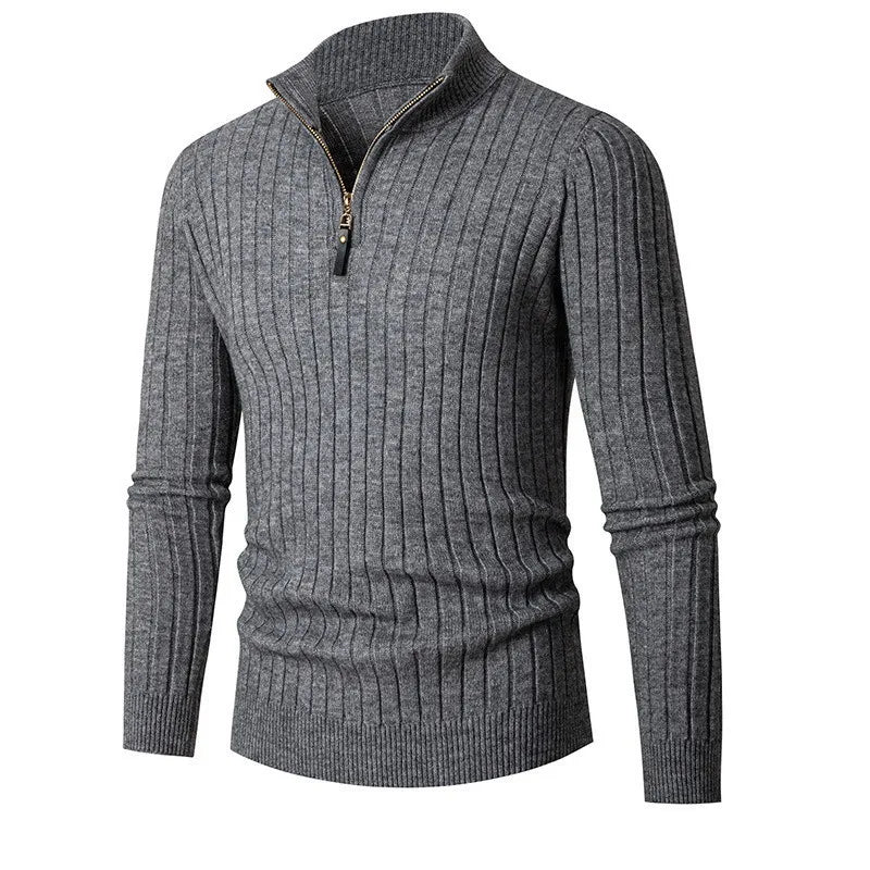 Quarter Zip Sweater for Men - Image 7