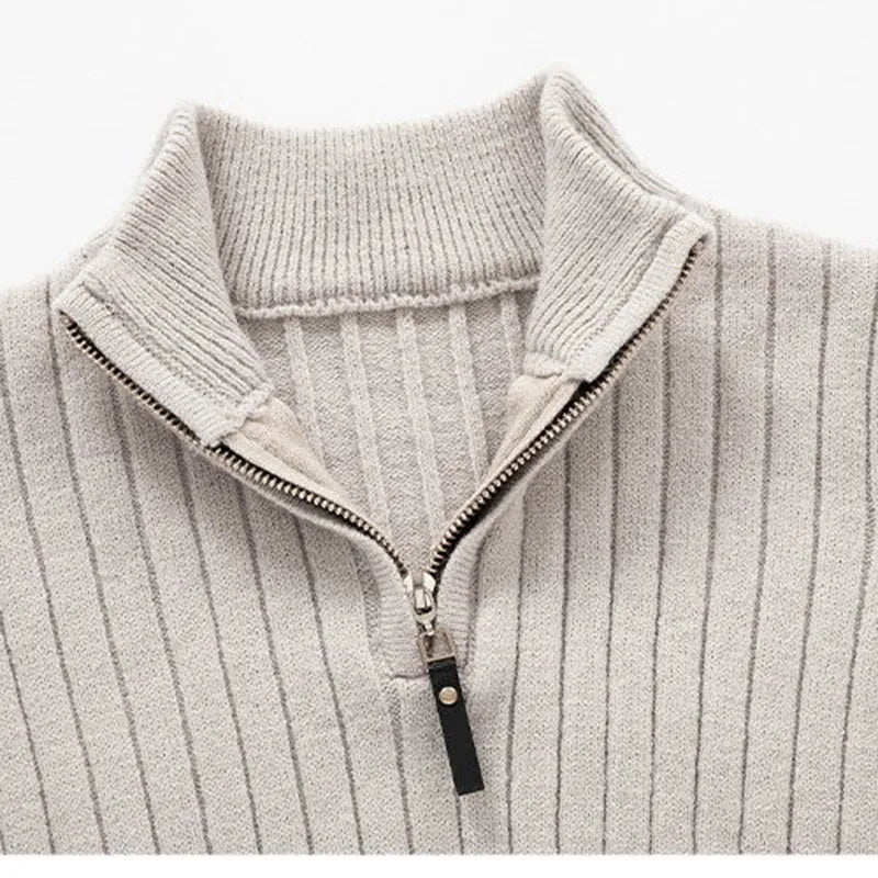 Quarter Zip Sweater for Men - Image 2