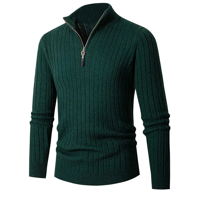 Quarter Zip Sweater for Men - Image 10