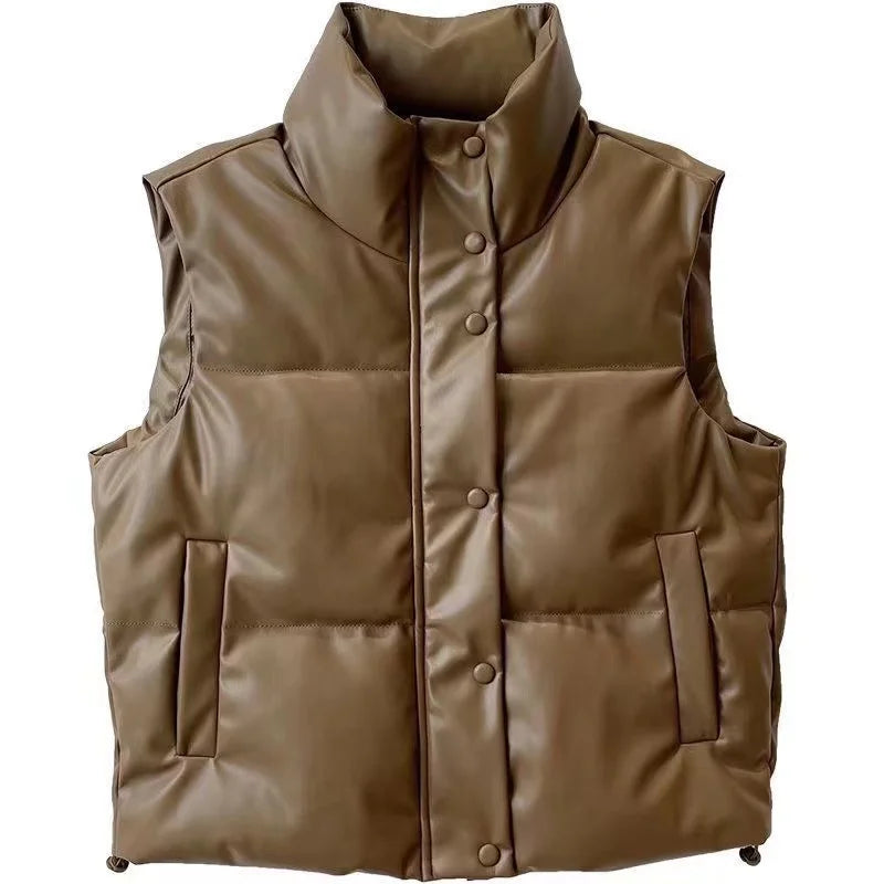 Quilted Puffer Vest for Women - Image 6