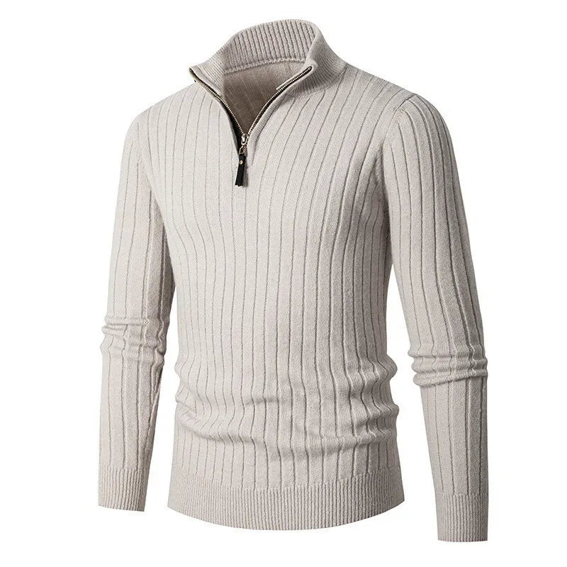 Quarter Zip Sweater for Men - Image 6
