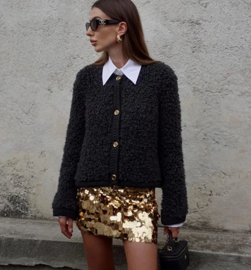 Relaxed Fit Coat for Women - Image 4