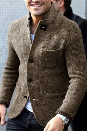 Button-Down Casual Jacket for Men - Image 3