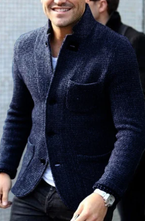 Button-Down Casual Jacket for Men - Image 4