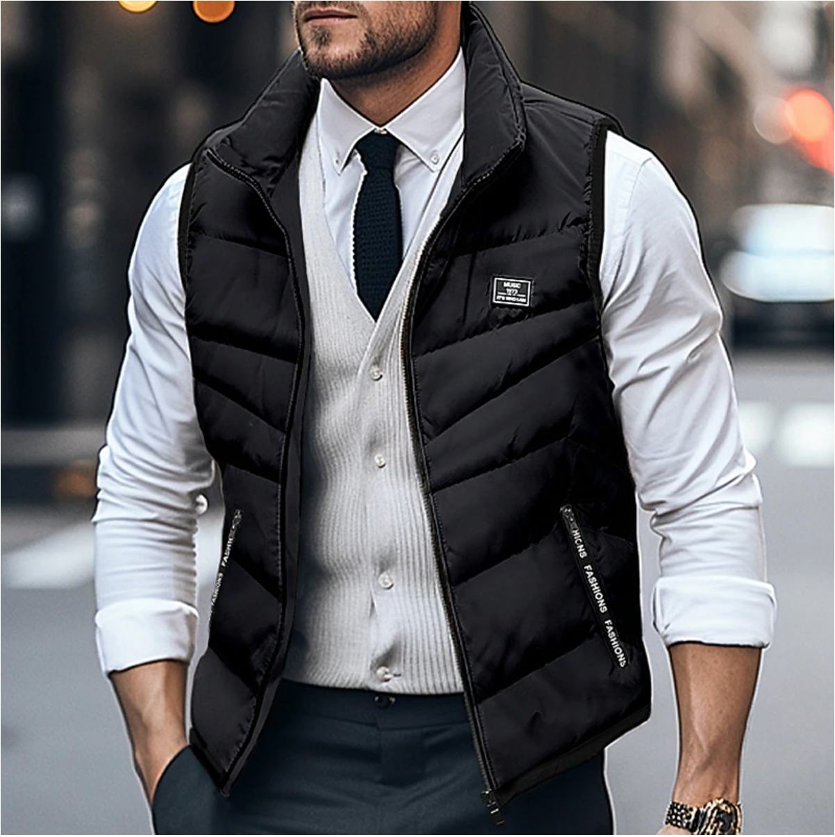 Puffer Vest for Men - Image 3