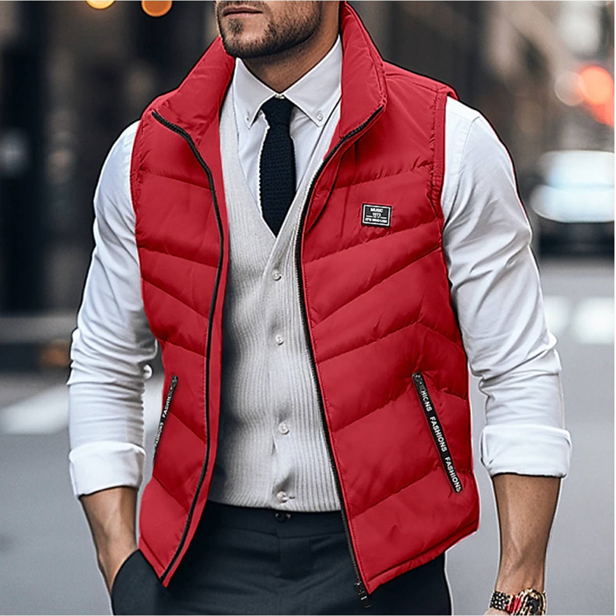 Puffer Vest for Men - Image 2