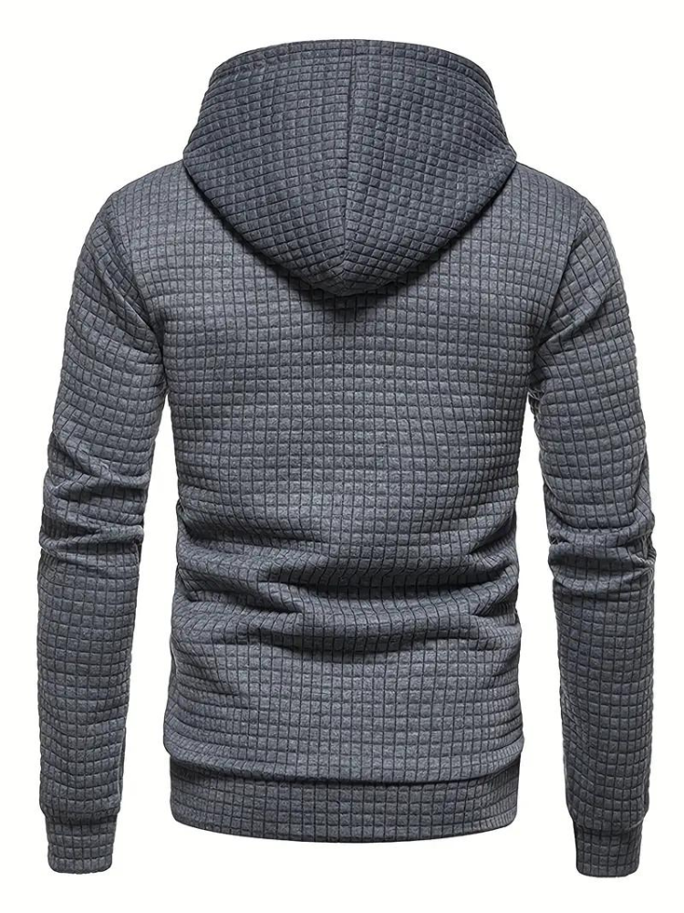 Long Sleeve Pullover Hoodie for Men - Image 3