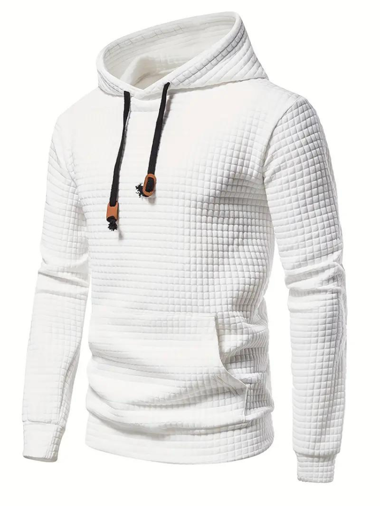Long Sleeve Pullover Hoodie for Men - Image 7