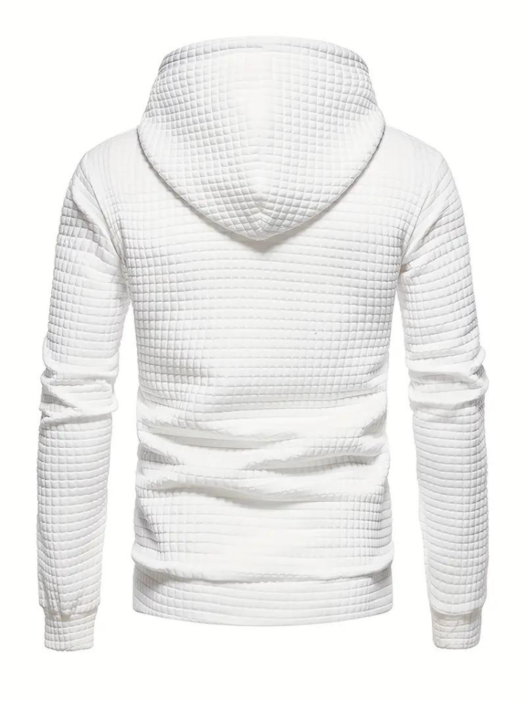 Long Sleeve Pullover Hoodie for Men - Image 8