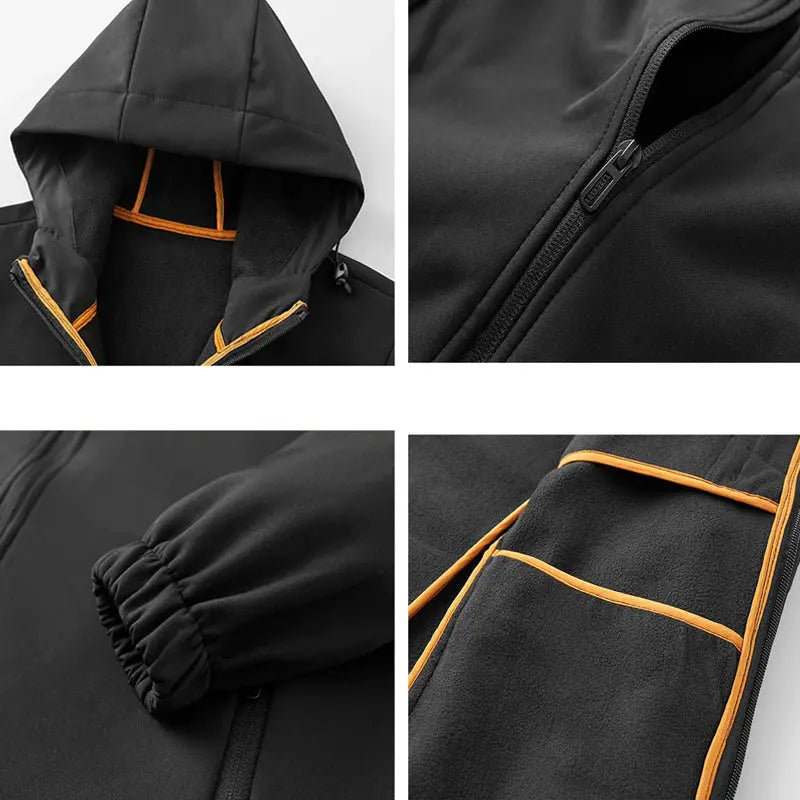 Hooded Casual Jacket for Men - Image 3