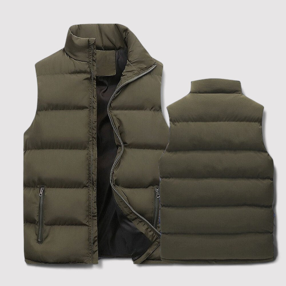 Padded Puffer Vest for Men - Image 4