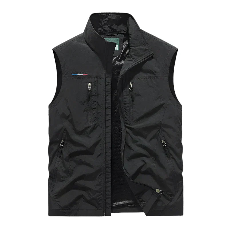 Zip Up Vest for Men - Image 2