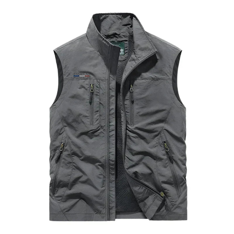Zip Up Vest for Men - Image 3