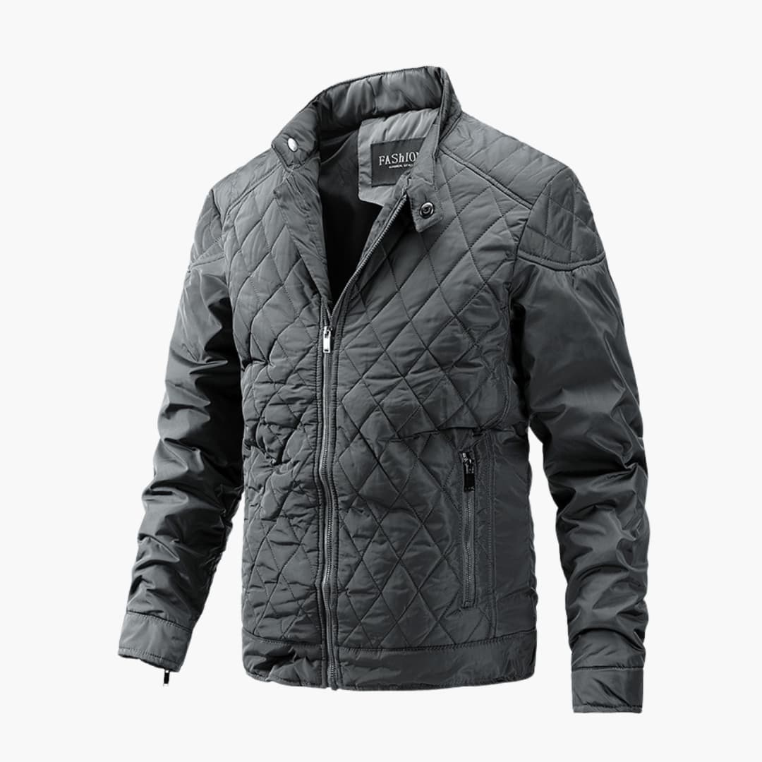 Quilted Casual Jacket for Men - Image 4