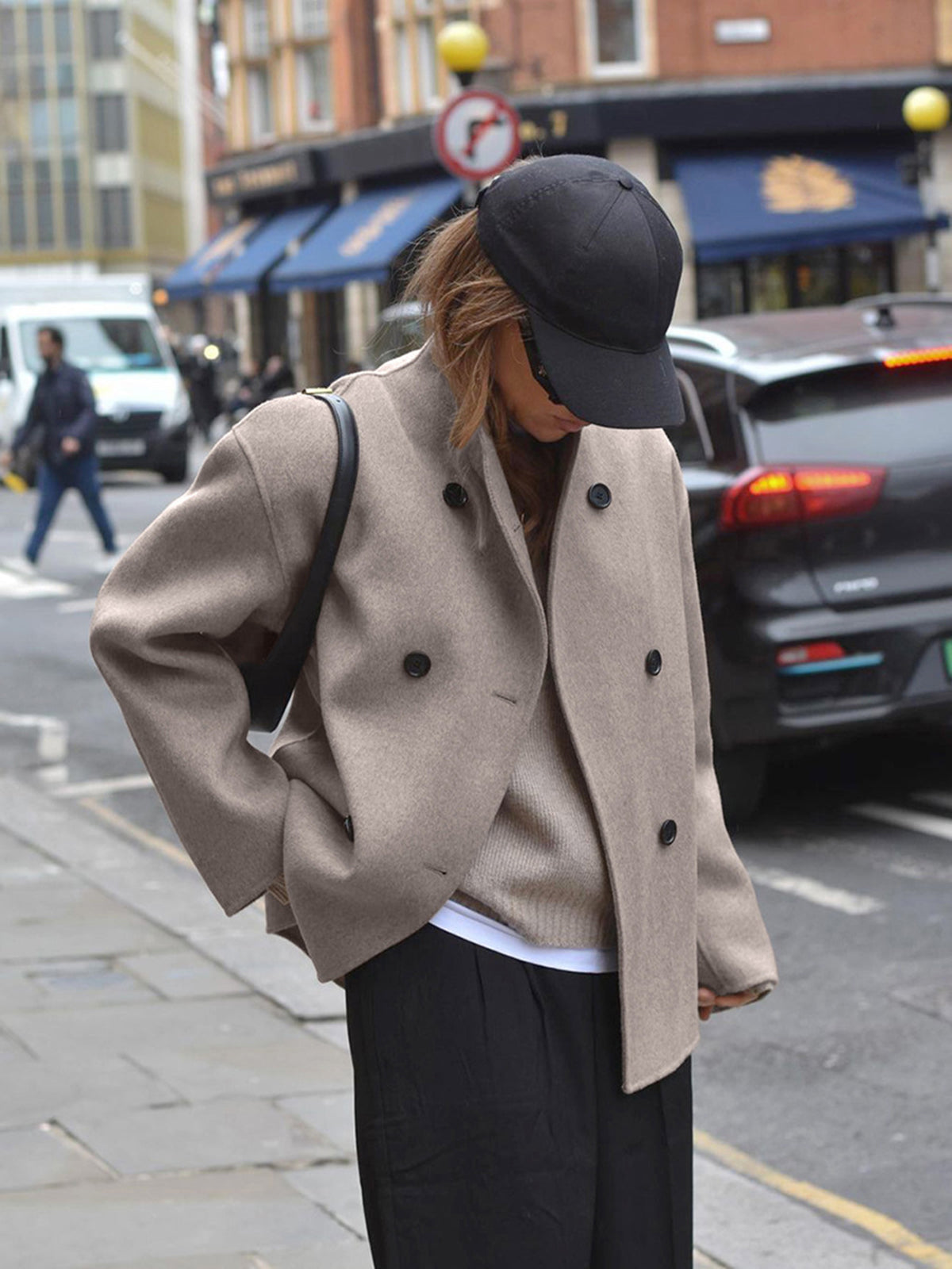 Double Breasted Short Jacket for Women - Image 2