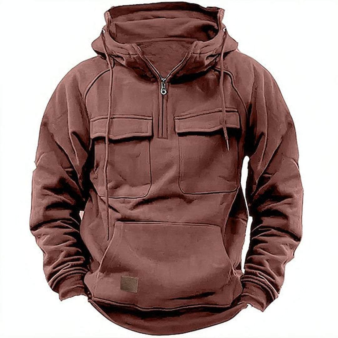 Half Zip Hoodie for Men - Image 6