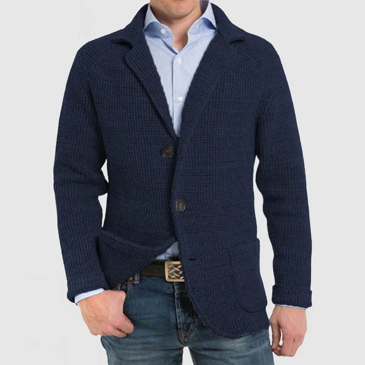 Two-Button Casual Blazer for Men - Image 2