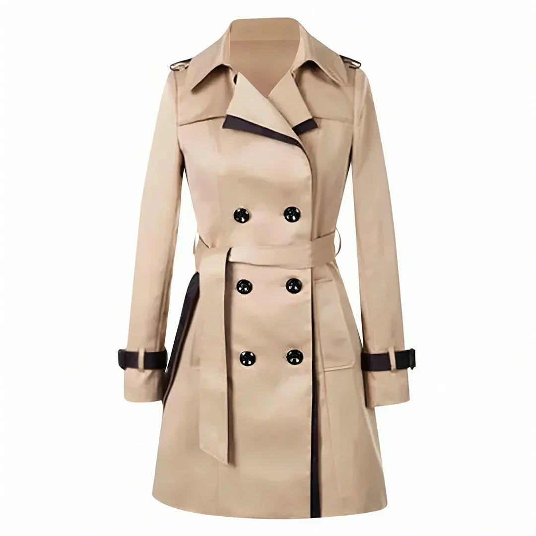 Double-Breasted Trench Coat for Women - Image 1