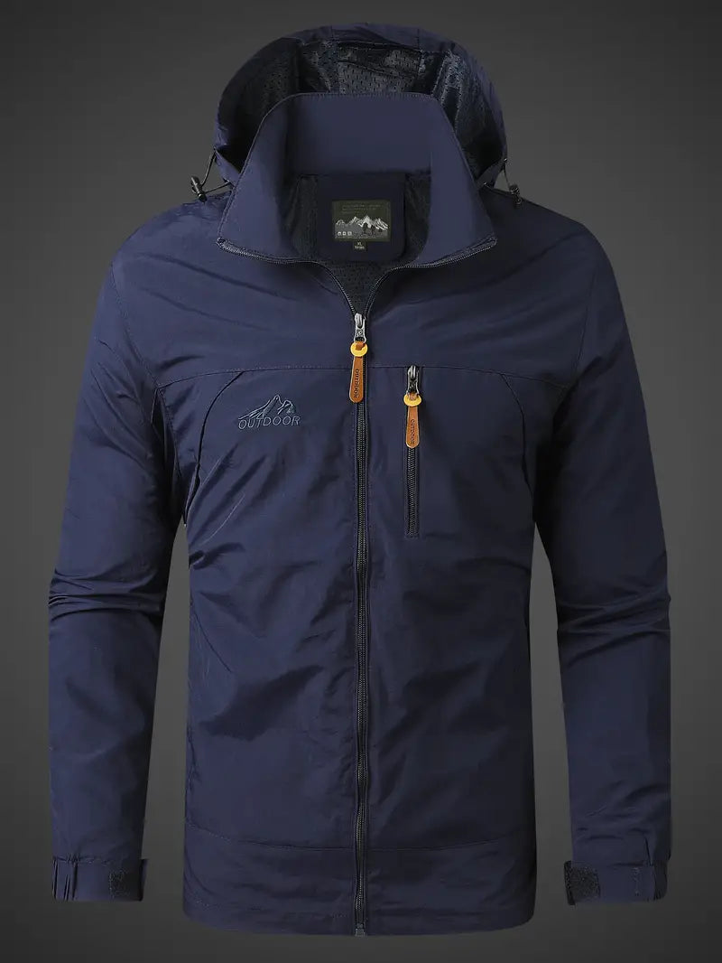 Hooded Lightweight Jacket for Men - Image 7