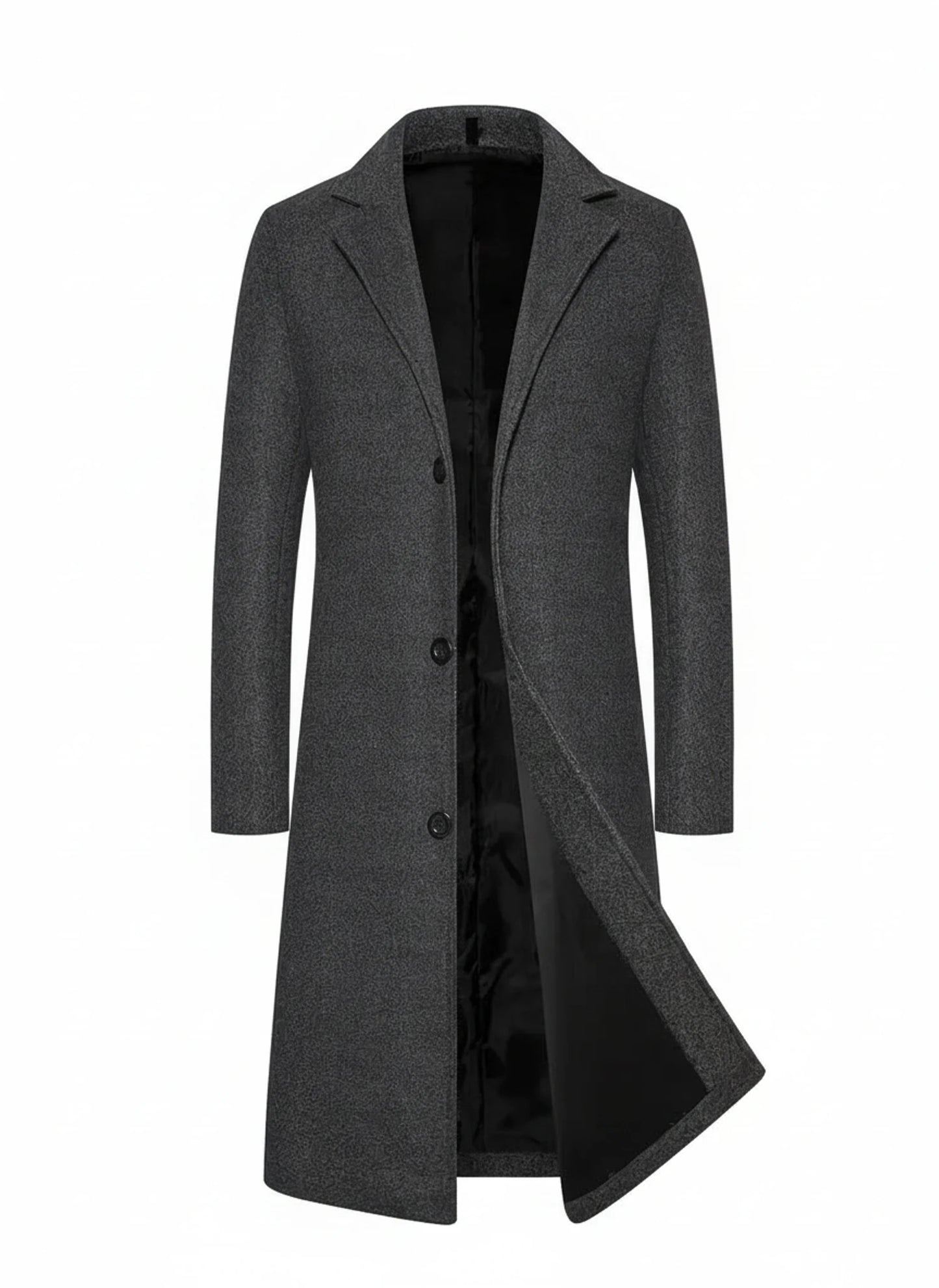 Long Formal Winter Overcoat for Men