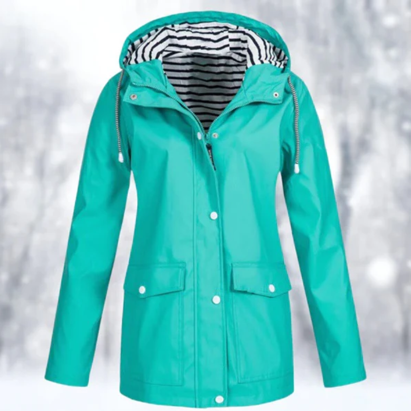 Hooded Raincoat for Women - Image 2