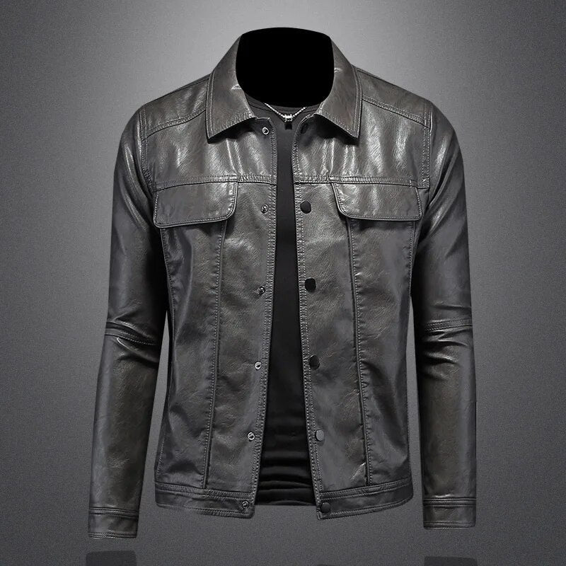 Button-Down Shirt Jacket for Men - Image 5