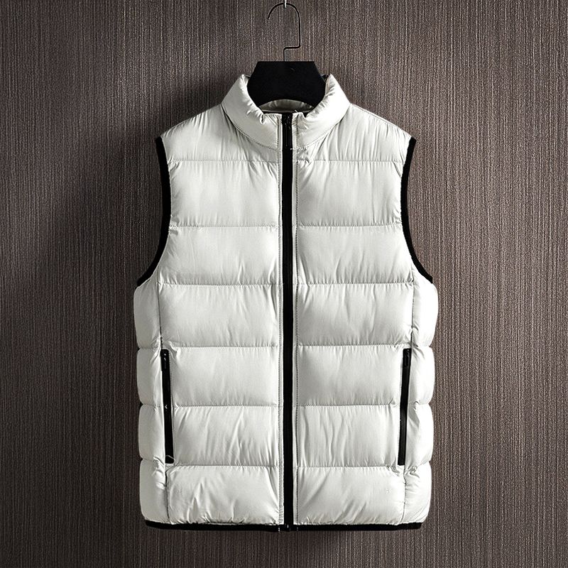 Quilted Puffer Vest for Men - Image 1