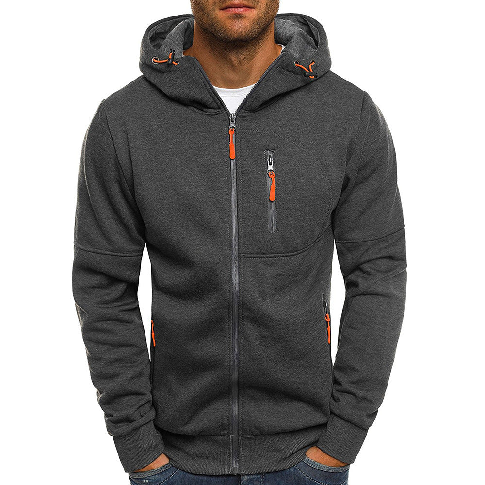 Full Zip Hoodie Jacket for Men - Image 9