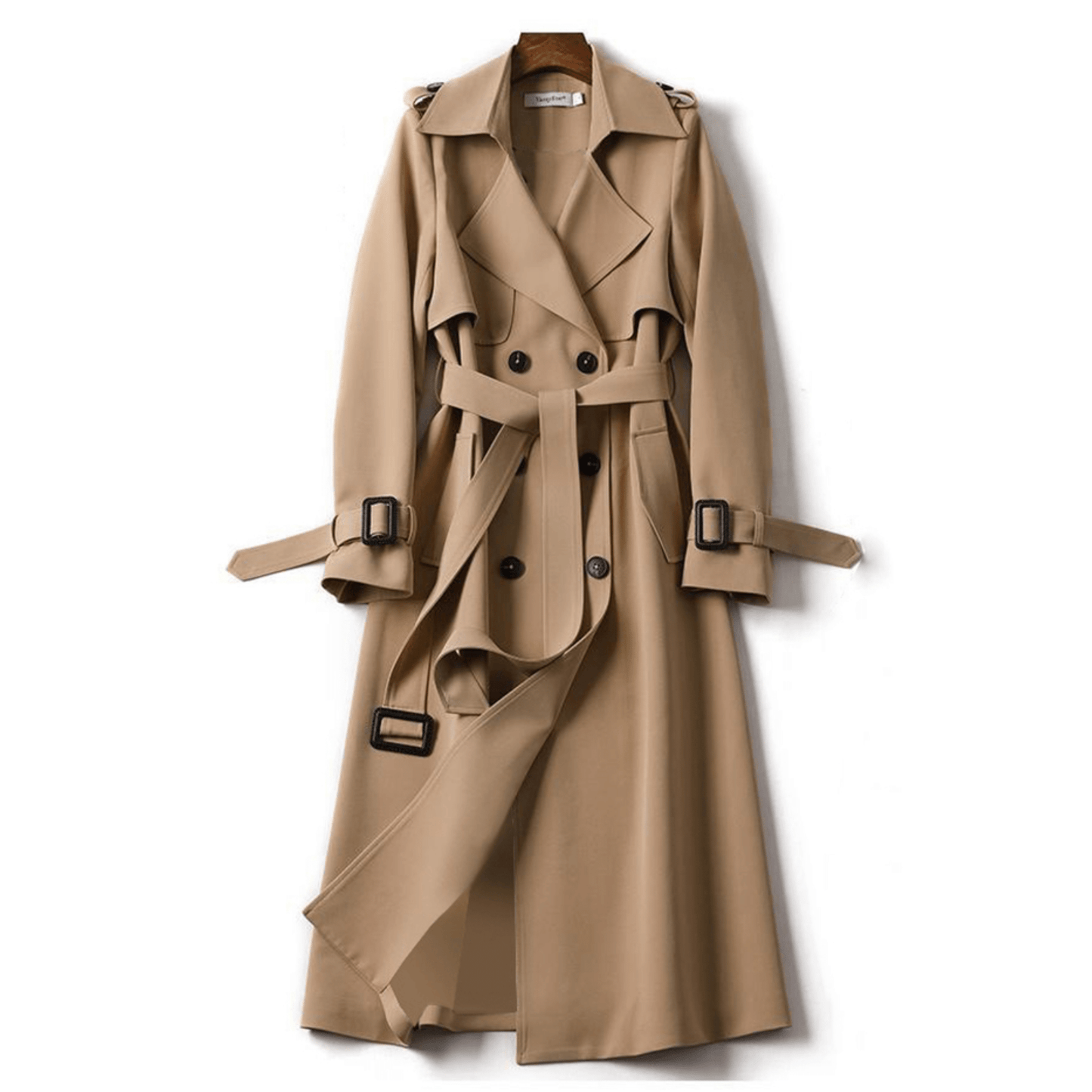 Belted Trench Coat for Women - Image 3