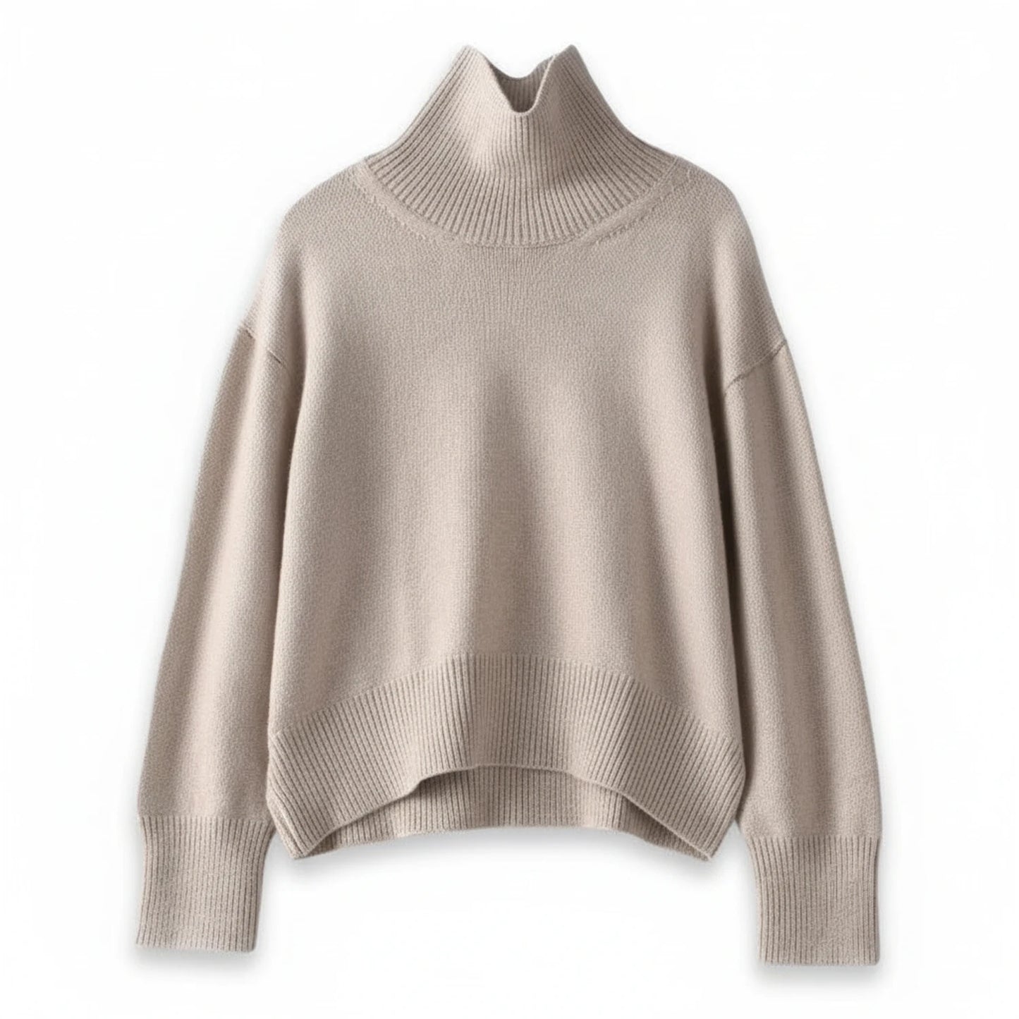 Oversized Turtleneck Sweater for Women